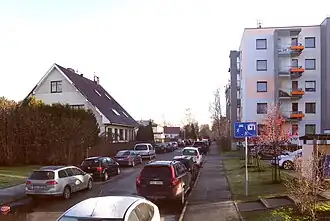 Улица Баяру у развилки с улицей Стуриша