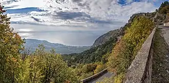 Спуск с Ай-Петри.