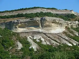 Куэсты Внутренней гряды в районе городища