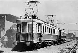 Электропоезд на линии Баку—Сабунчи