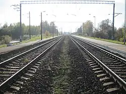 Вид в направлении Олайне