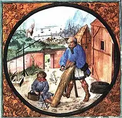 Фрагмент иллюстрации Кодекса Бальтазара Бехема