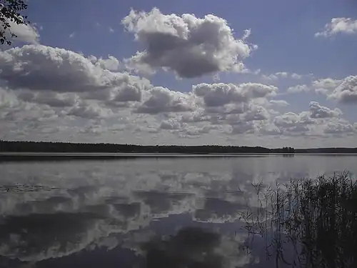 Озеро Балуошас — одно из 126 озёр литовского Озёрного края