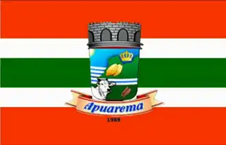 Герб муниципалитета Апуарема принятый в 1989 г.