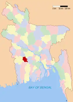 Нарайл на карте