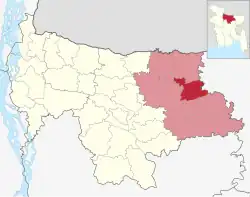 Бархатта на карте