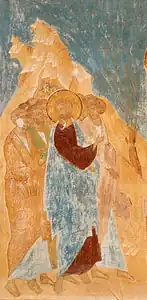 «Проклятие смоковницы» (фреска Дионисия, Собор Рождества Богородицы Ферапонтова монастыря, 1502 г.)