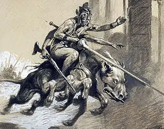 Тарк верхом на тоте