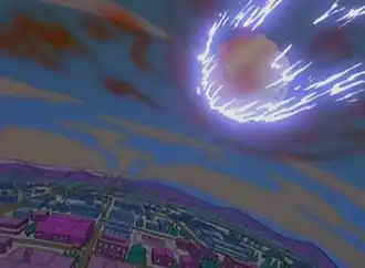 Комета движется к Спрингфилду