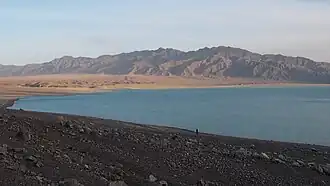 Бартогайское водохранилище осенью 2017 г.