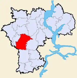 Барышский район на карте