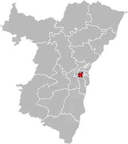 Страсбур-2 на карте