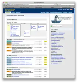Скриншот программы Basecamp