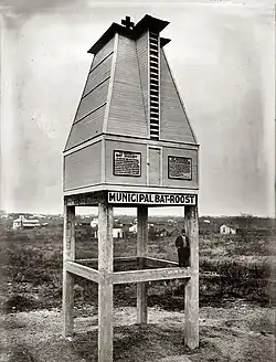 Насест для летучих мышей в Сан-Антонио (1915)