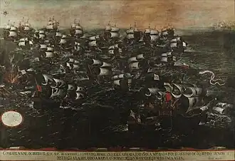 "Битва у Алброльоса", худ. Х. де ла Корте, 1640.