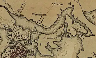 Карта места сражения