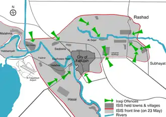 Карта битвы