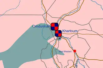 Текущая ситуация в городе и его окрестностях. Под контролем сторонников Бурхана  Под контролем сторонников Дагло