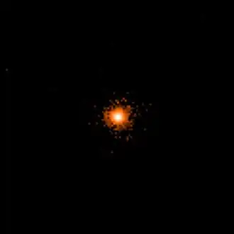 Вид звезды в ренгентовских лучах