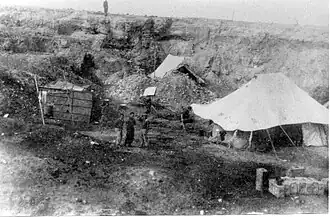 Бригада Йифтах позиция недалеко от Беэри в 1948 году