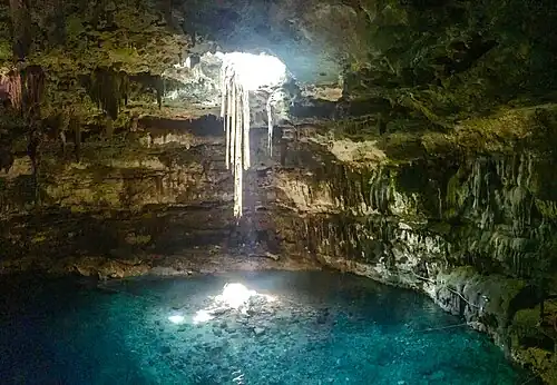 Сенот в муниципалитете Вальядолид