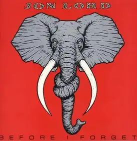 Обложка альбома Jon Lord «Before I Forget» (1982)