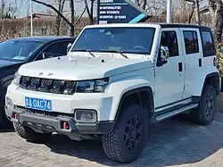 BJ40 Plus, рестайлинг 2018 года