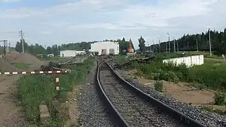 ПЧ-18, вид с бывшей ПМС-231