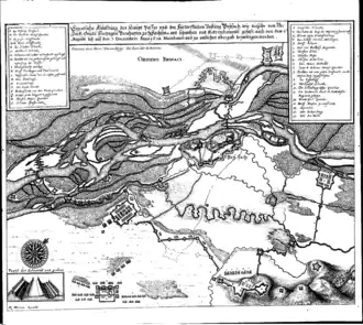 Брайзах в кольце осады в декабре 1638
