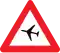 Laagvliegende vliegtuigen /Aire de danger aérien