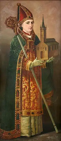 Икона из церкви St. Trinitatis в Гамбурге