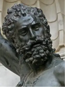 Benvenuto Cellini, Jupiter on the base of «Perseus».