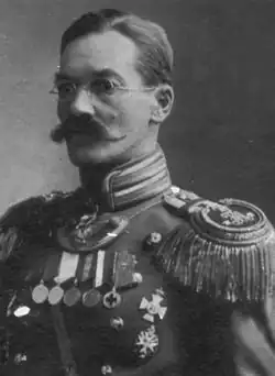 Полковник от инфантерии Н.Г. Беренс