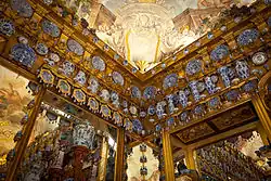 Фарфоровый кабинет во дворце Шарлоттенбург. Деталь. 1705–1708. Берлин