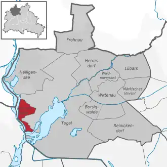 Расположение района в округеРайниккендорф