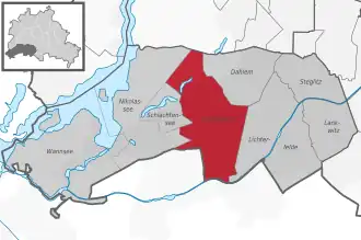 Расположение района в округеШтеглиц-Целендорф