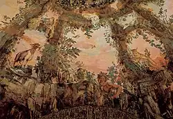 Роспись свода «Грота Буонталенти». Между 1583 и 1593. Фреска. Сады Боболи, Флоренция