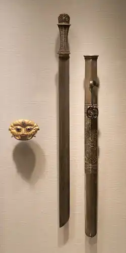 Бутанский меч из музея Метрополитен, XVIII в.