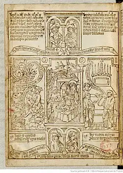 «Библия бедных». XV век. Национальная библиотека Франции, Париж