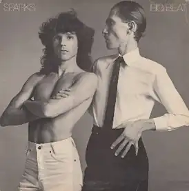 Обложка альбома Sparks «Big Beat» (1976)