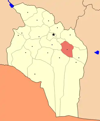 Бигэр на карте