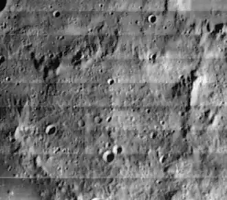 Снимок зонда Lunar Reconnaissance Orbiter.