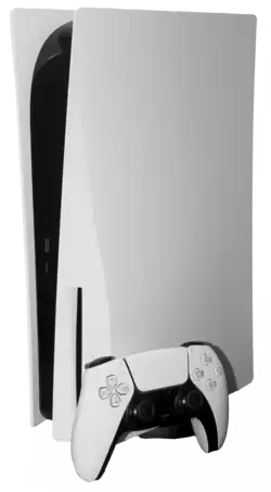 Базовая версия PlayStation 5 и геймпад DualSense