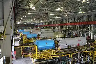 Турбинный зал Благовещенской ТЭЦ