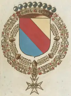 Герб Габриеля-Номпара I де Комона