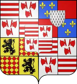 Герб дома Крой-Сольр