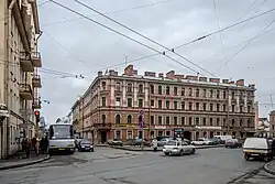 Доходный дом в стиле модерн, 1898—1899, арх. Сергей Баранкеев