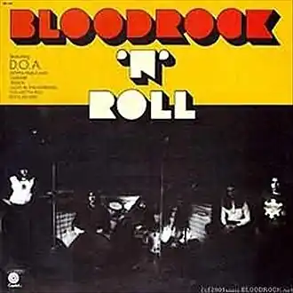Обложка альбома Bloodrock «Bloodrock ’N’ Roll» (1975)