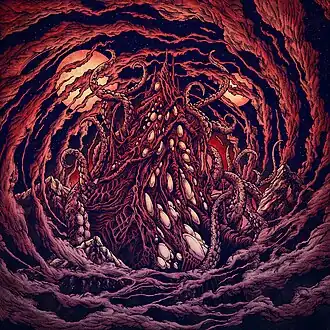 Обложка альбома Blut Aus Nord «Disharmonium — Undreamable Abysses» (2022)