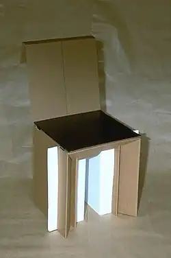 Стул: принцип складывания и сборки